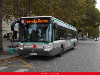 Citelis 12 en navette de remplacement du RER A