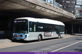 GX 337 électrique n°1703 sur le 87