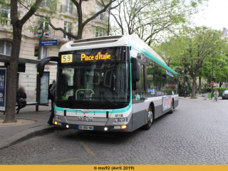 MAN hybride n°4118 sur le 59
