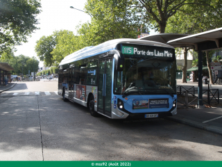 GX337 électrique n°1537 sur le 115