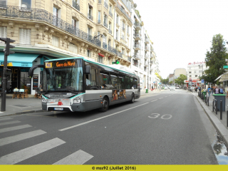 Urbanway 12 hybride sur le 46