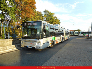 Urbanway 18 GNC sur la ligne M2 du réseau Marne-et-Morin (Meaux)