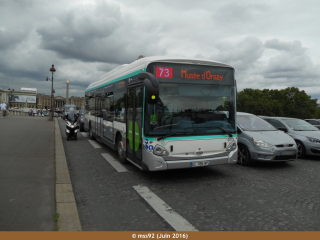GX337 hybride sur le 73