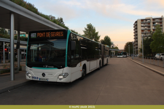 Citaro G C2 sur la ligne 467 du réseau Transdev