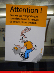 Parodie de Serge le lapin pour la présidentielle