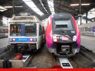 Z6400 et Z50000 à Saint-Lazare