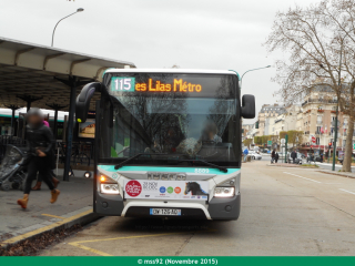 Urbanway 12 sur le 115