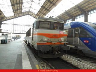 BB7200 à Gare d'Austerlitz