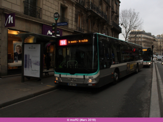 MAN Lion's City n°9889 sur le 94