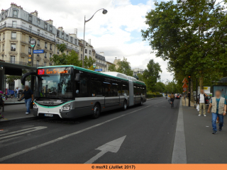 Urbanway 18 hybride sur le 27