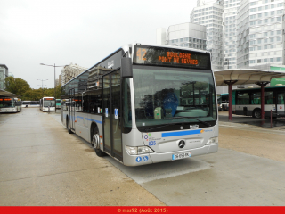 Citaro Facelift en livrée STIF sur la ligne 42 du réseau Phébus