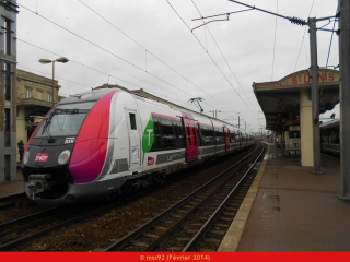 Z50000 n°113H en gare de Saint-Denis