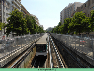 MP73 n°6547 quittant Bel-Air en direction de Nation