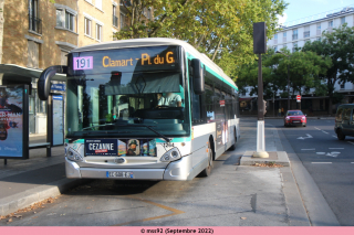 GX 337 hybride n°1264 sur le 191