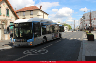 MAN Lion's City GNC n°7428 sur le 183