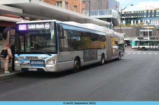 Urbanway 18 hybride n°5681 sur le 170