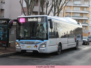 Urbanway 12 GNC n°5805 sur le 281