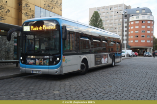 Bolloré Bluebus 12m n°0575 sur le 129