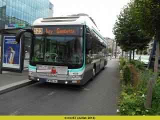 MAN hybride sur le 323