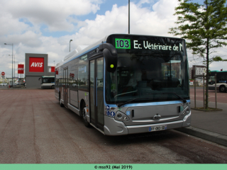 GX337 GNV n°2788 sur le 103