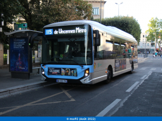GX337 électrique n°1497 sur le 115