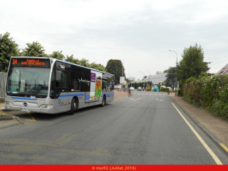 Citaro Facelift en livrée STIF sur la ligne 34 de Phébus