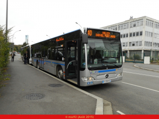 Citaro Facelift sur la ligne 40 de Phébus à Vélizy