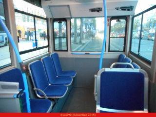 Intérieur du Bluetram