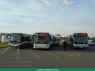 UW18H, GX427H et Citaro G C2 sur les navettes de la COP21