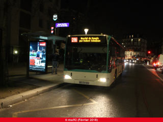 Citaro I sur le 216 de nuit