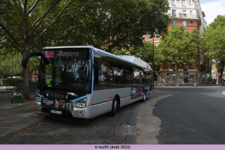 Urbanway 12 hybride n°6197 sur le 188