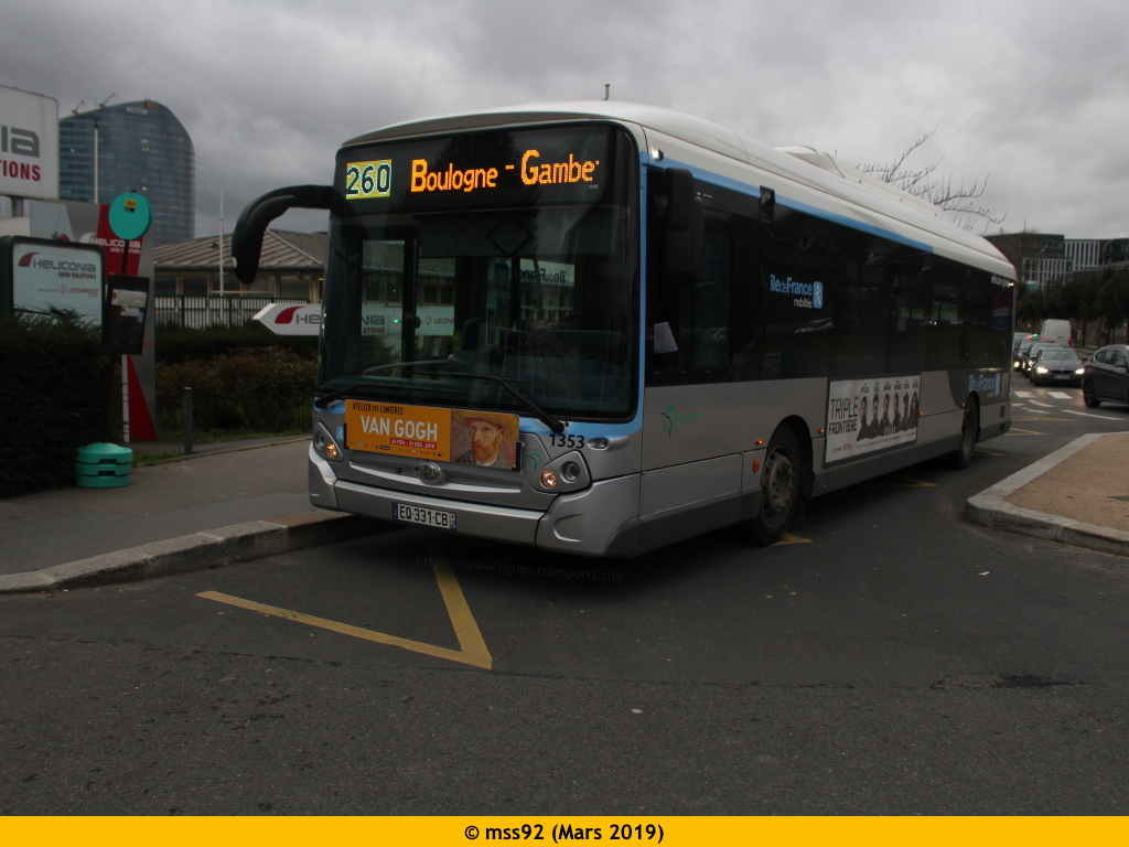 [Lignes-Transports] Actuel matériel bus RATP